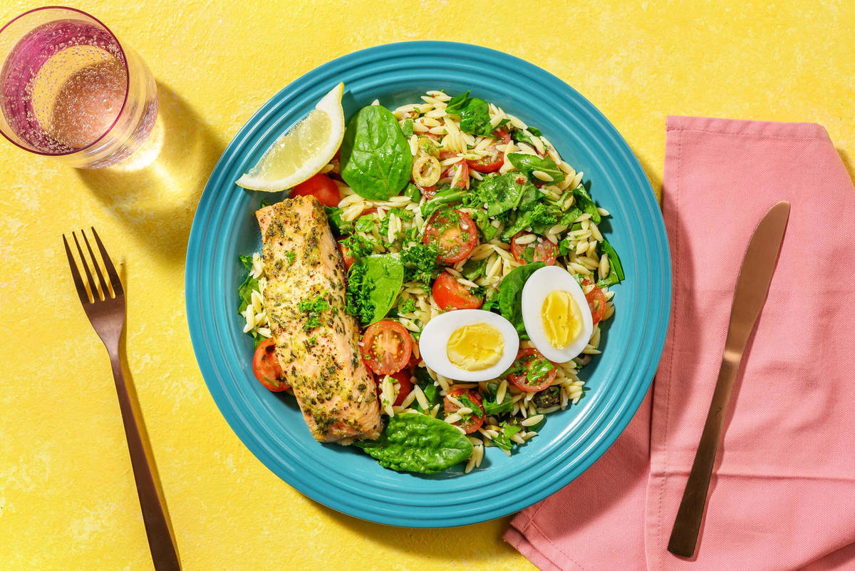 Nicoise-Inspired Salmon