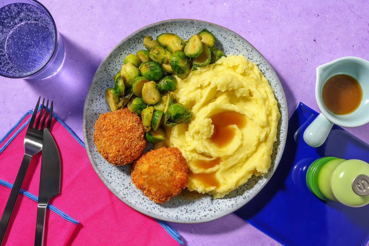 Croquettes de saucisse aux échalotes frites