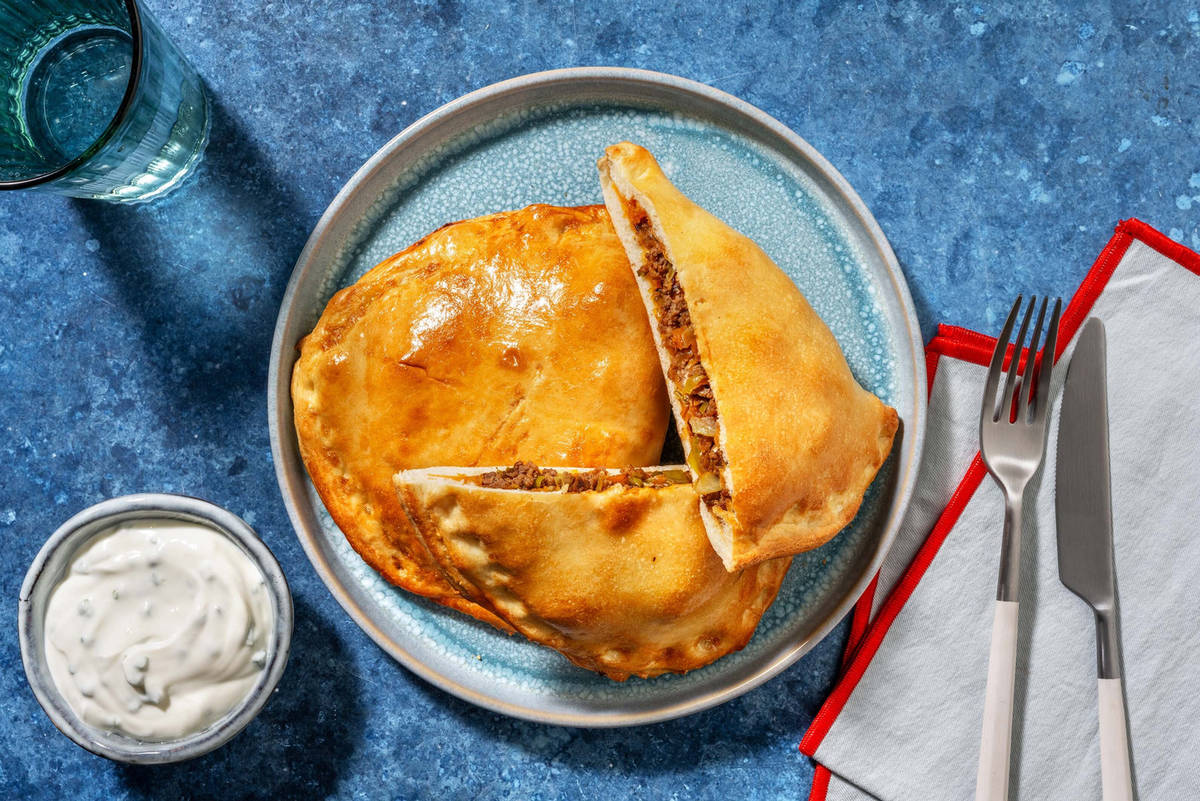 Eastern European-Inspired Beef Piroshki