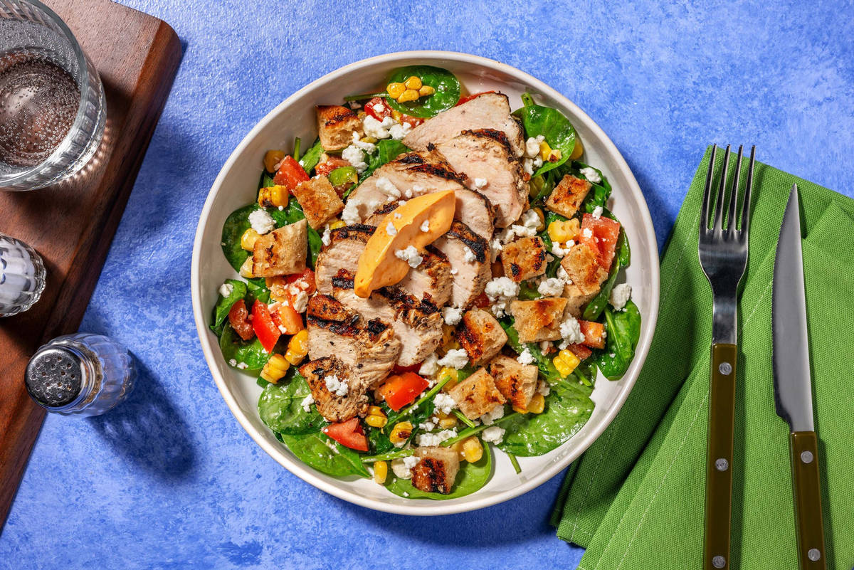 Grilled Ranch Chicken Salad