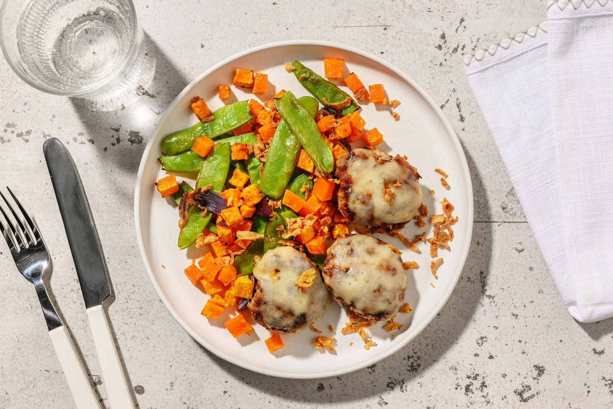 Smart White Cheddar Beyond Meat® Patties