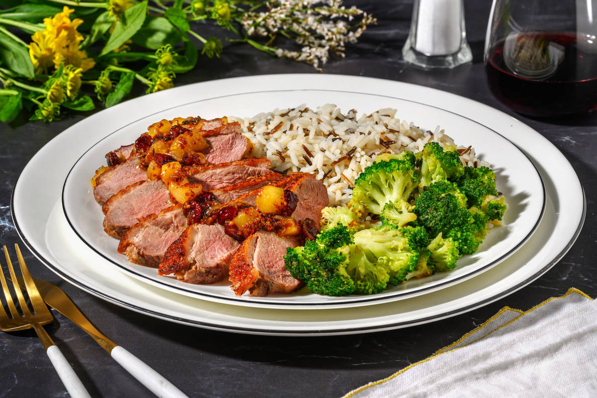 Crispy-Skinned Duck Breast