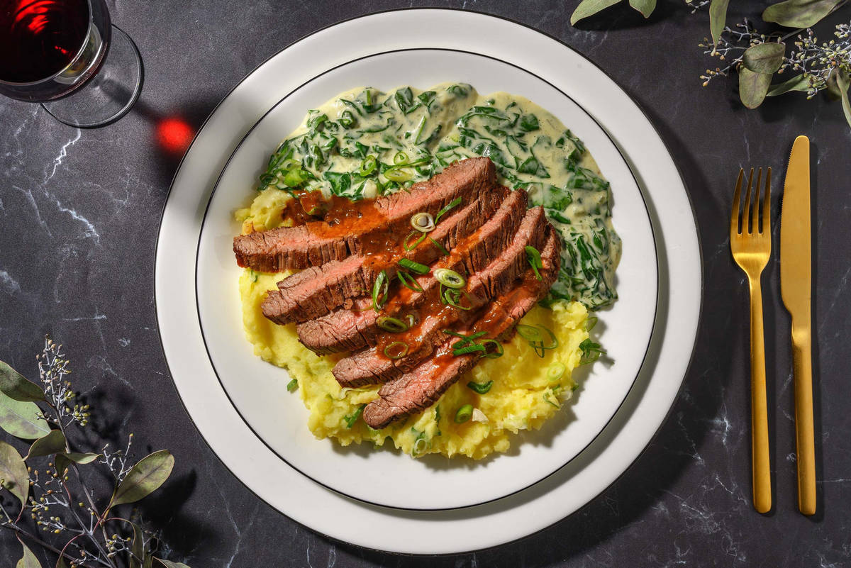 Steak et sauce de cuisson