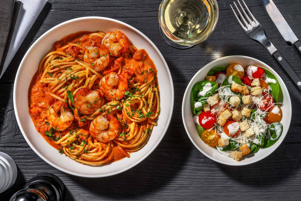 Jumbo Shrimp Rosé Pasta