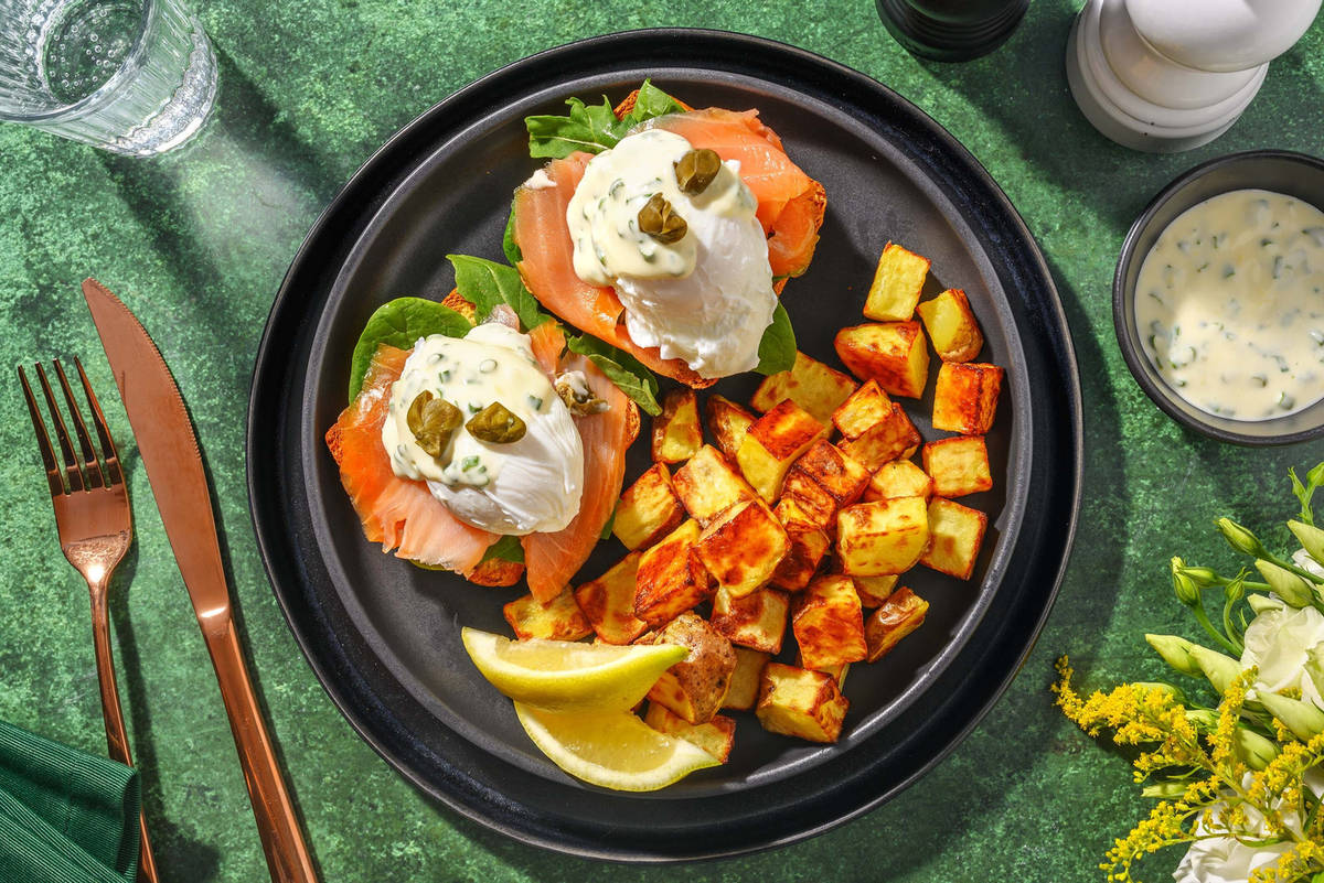 The Ultimate Smoked Salmon Eggs Benedict