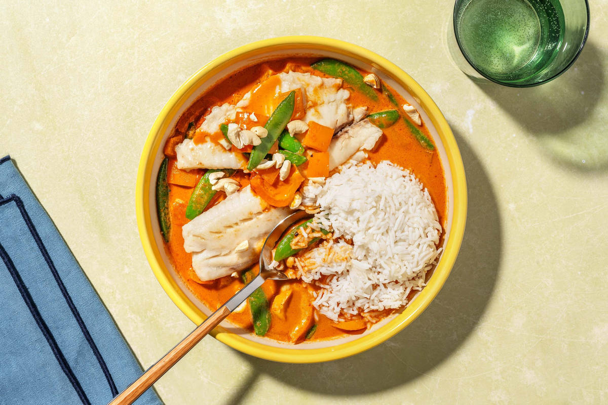 SuperQuick Thai Coconut-Curry Salmon Bowls