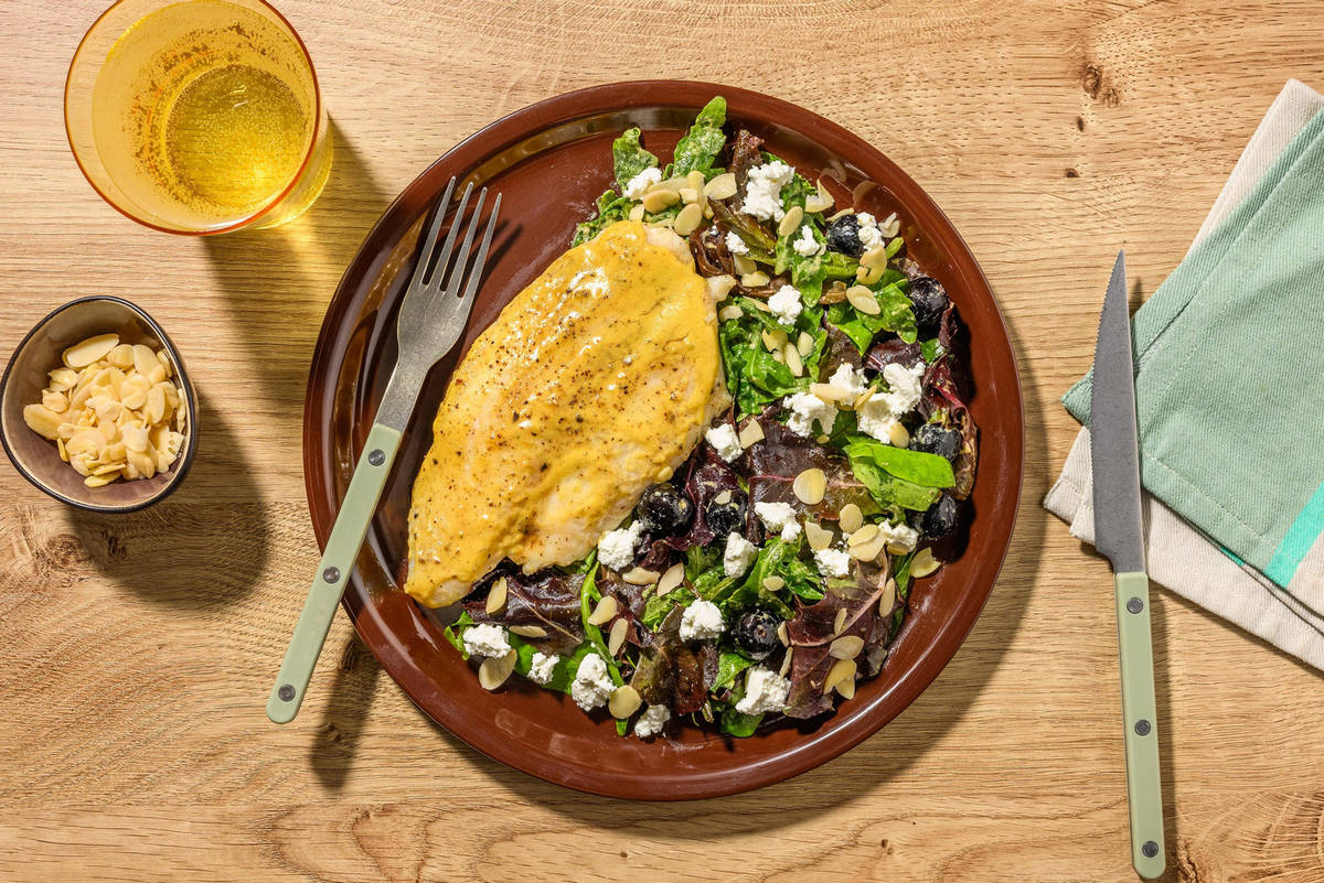 SuperQuick Honey-Dijon Tilapia