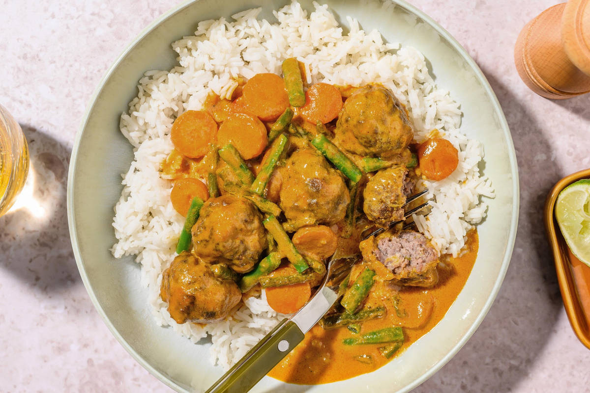 Beef Meatball Satay