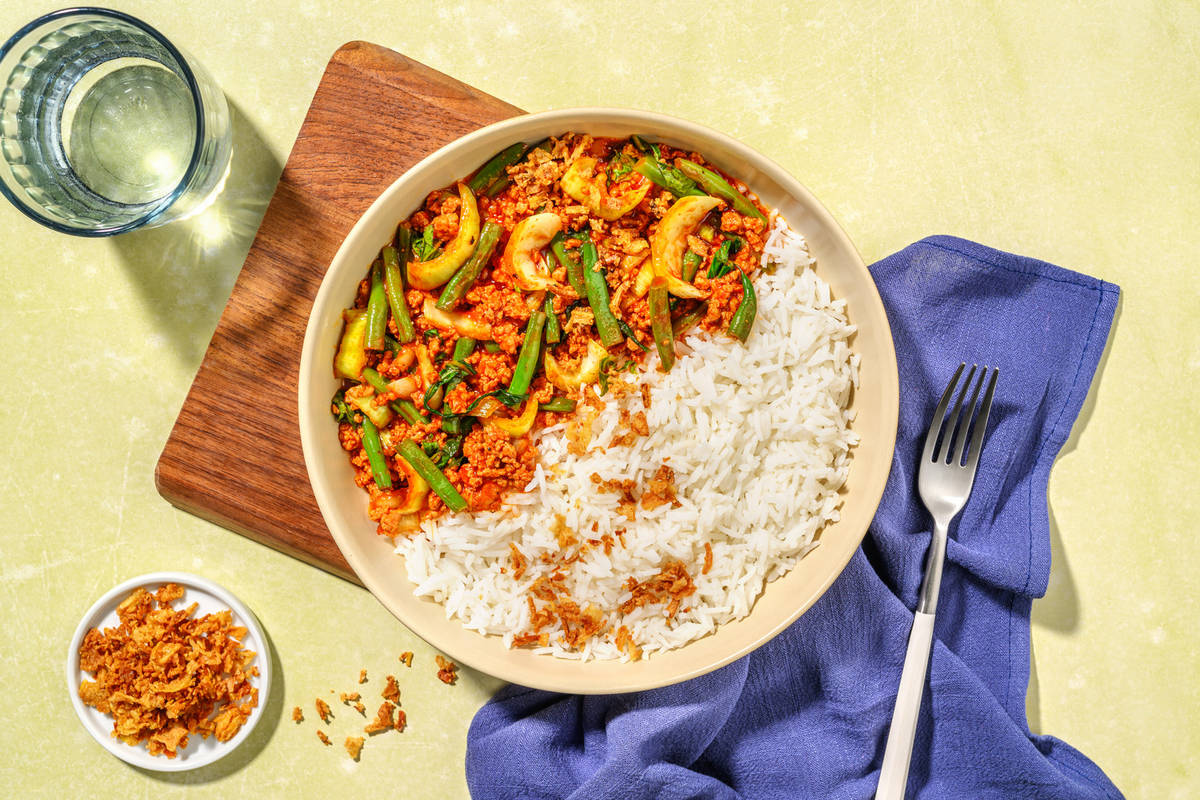 Korean Style BBQ Beef Mince