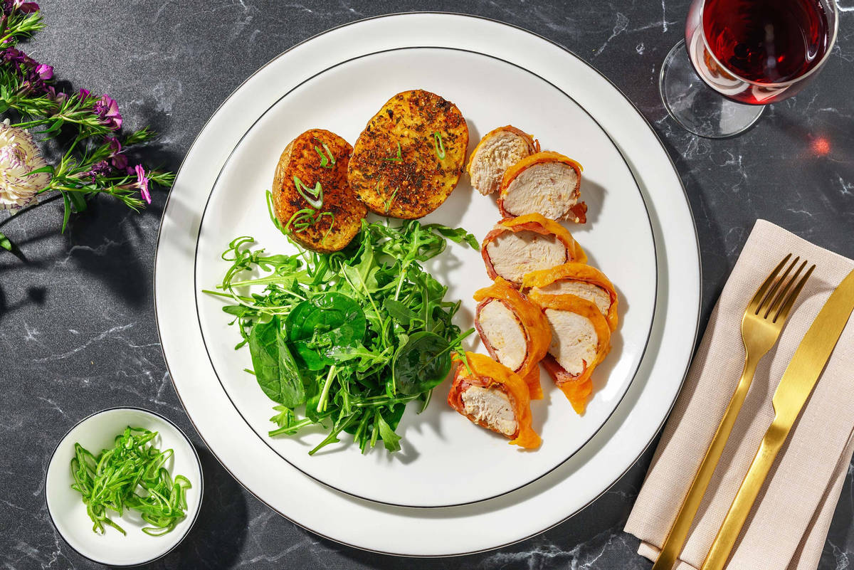 Maple Bacon-Wrapped Chicken