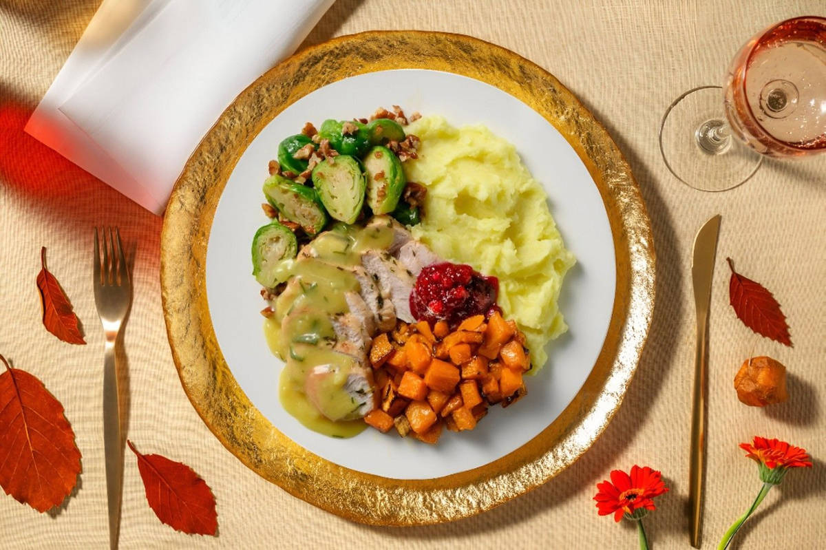 Souper classique de dinde rôtie