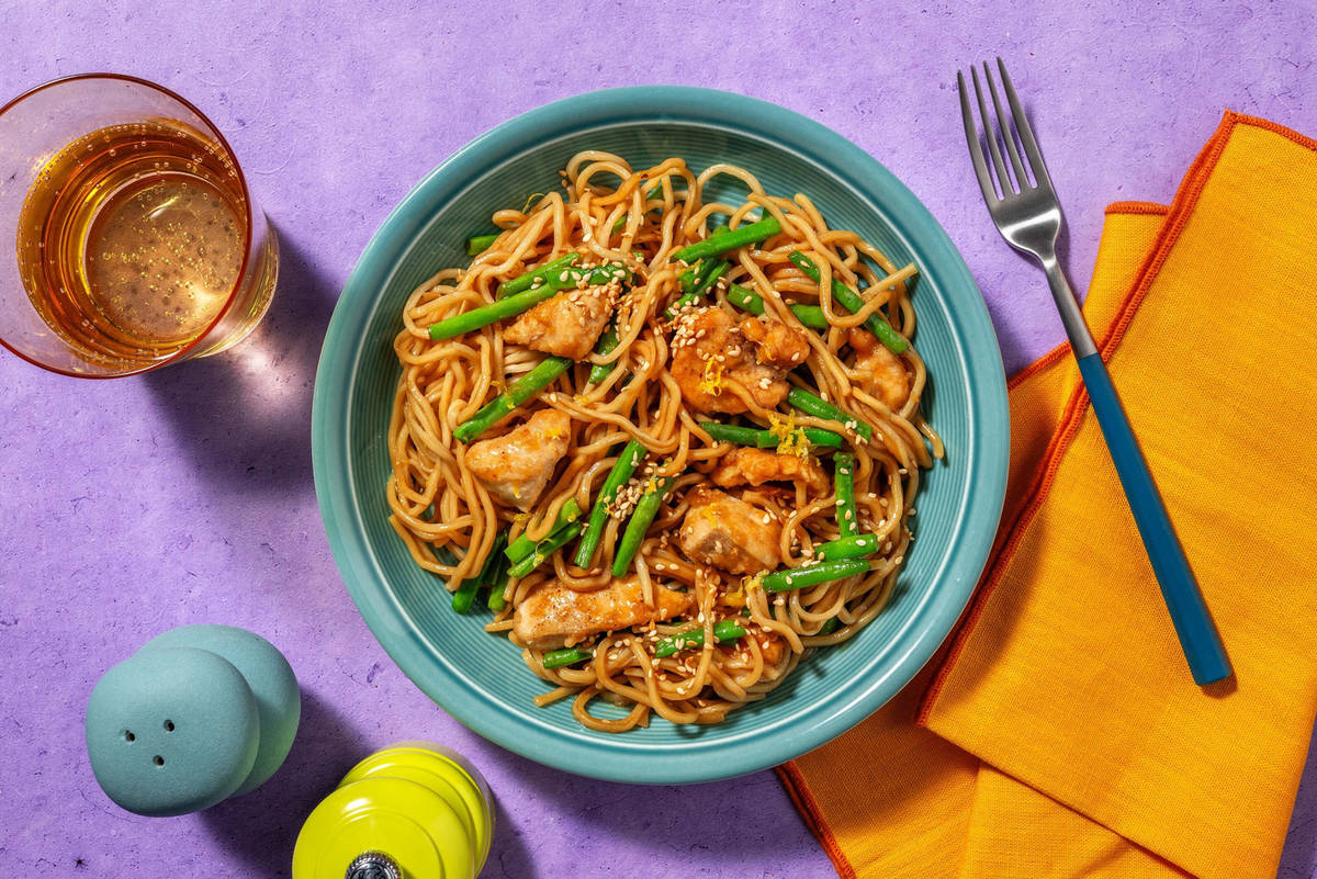 Lemon Chicken Noodles 