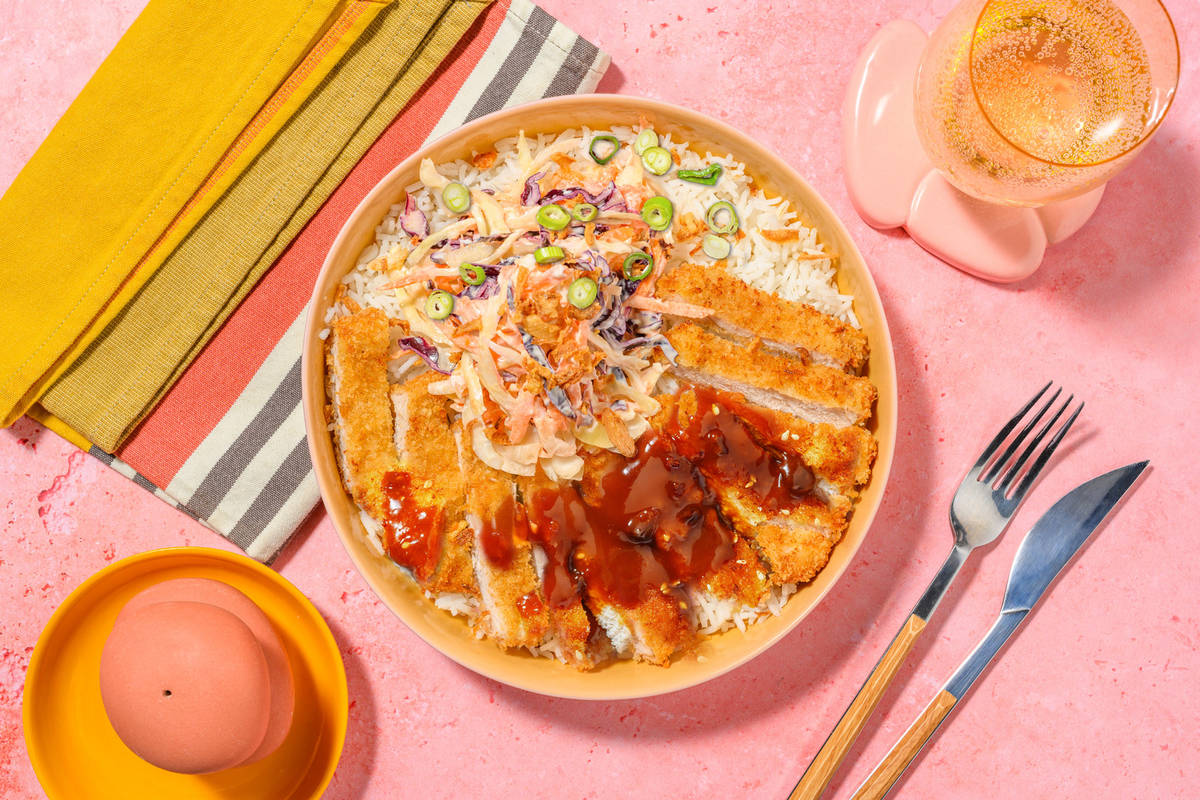 Chicken Schnitzel & Katsu Sauce