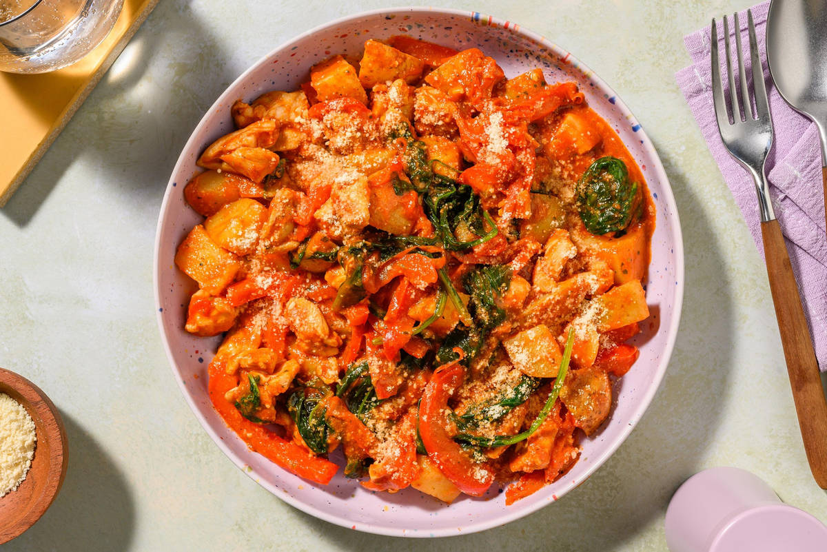 Speedy Italian Style Pesto Chicken Breast
