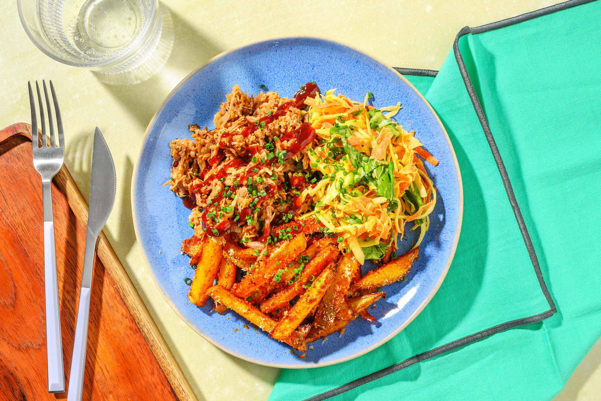 BBQ pulled pork-bowl