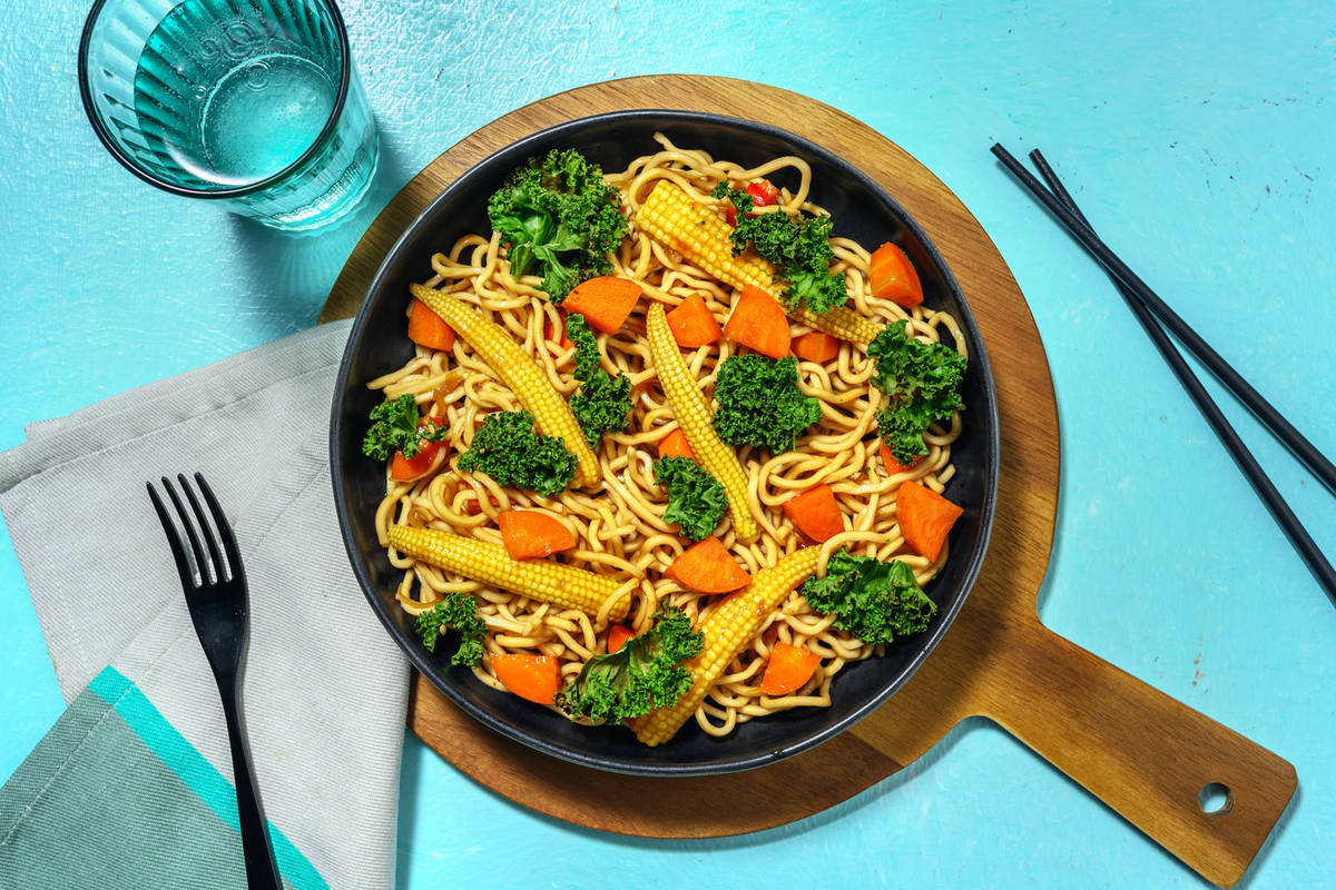 Fragrant Veggie Noodles