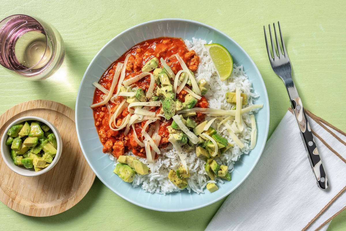 Speedy Cajun Style Pork Rice Bowl