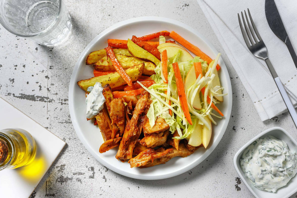 BBQ-vegetarstrimler