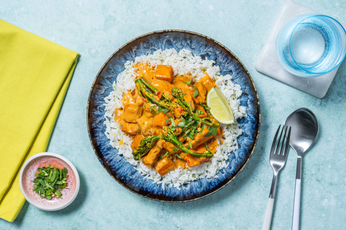 Thai Coconut and Sweet Potato Curry with Chicken