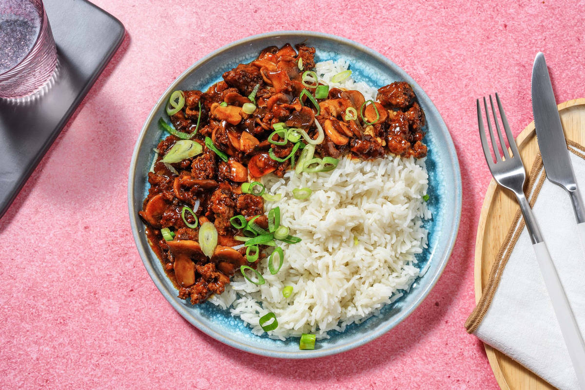 Ginger Miso Beef