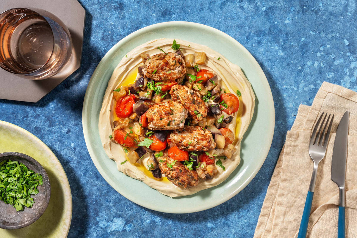 Polpette di pollo nostrano e prezzemolo