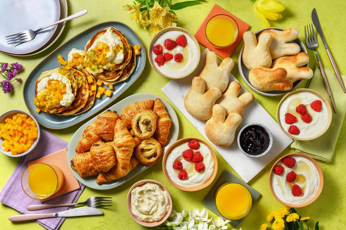 Paasbrunch met American pancakes