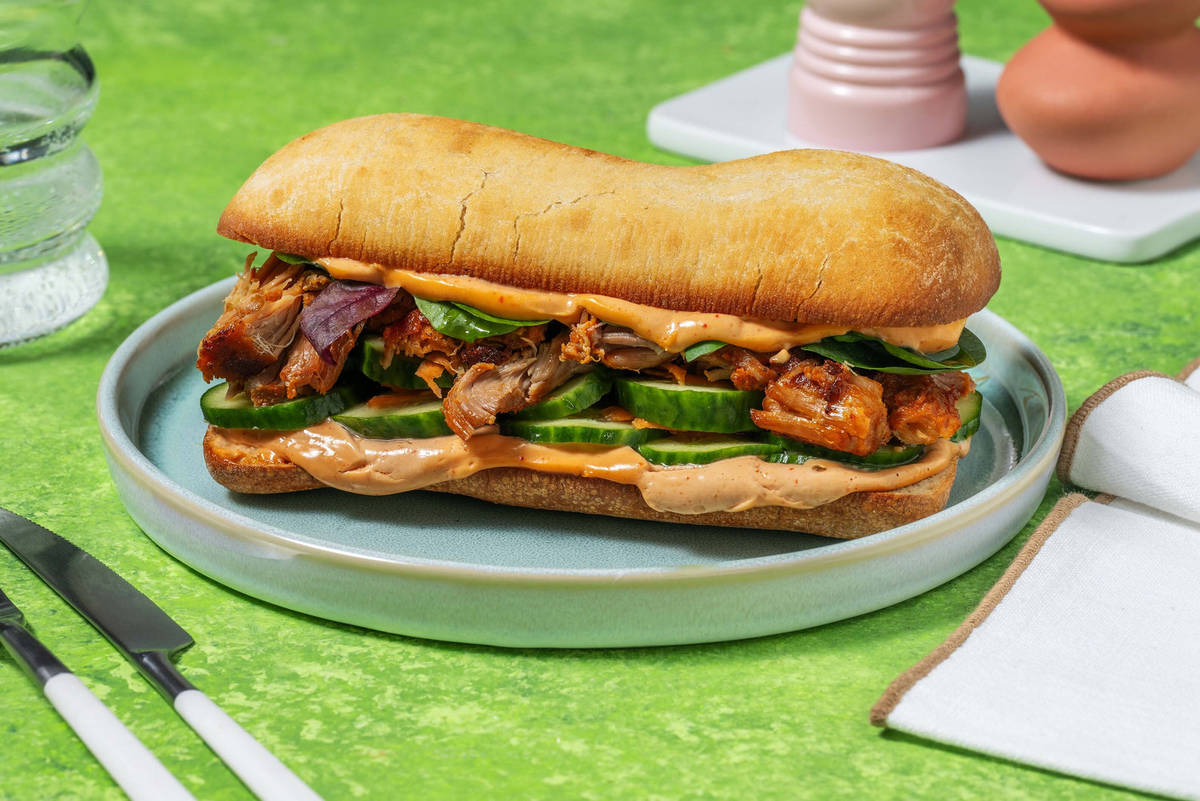 Banh Mi - sandwich vietnamita al pulled pork