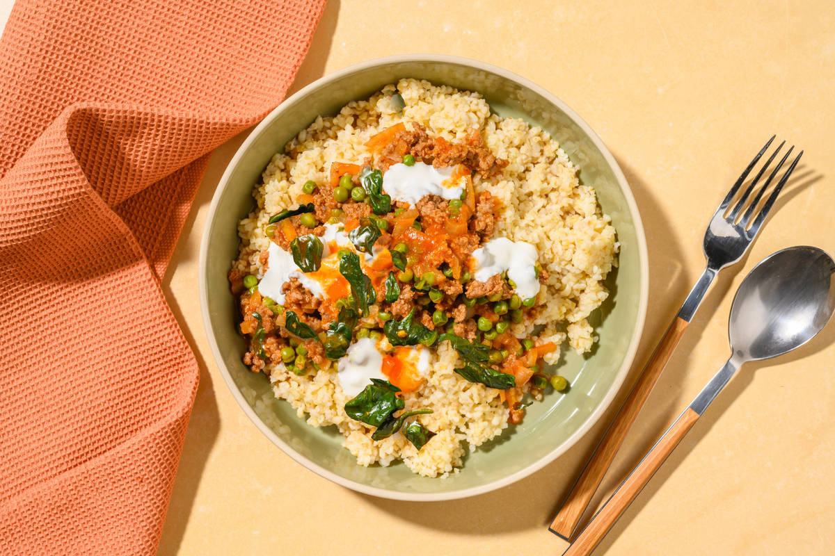 Easy Lamb and Pea Pasanda Style Curry