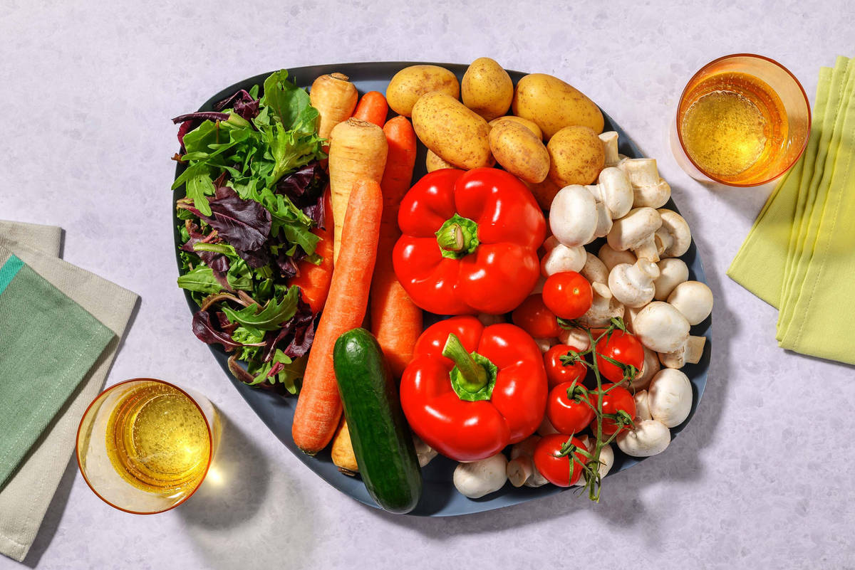 Vegetable Selection | 8 Different Vegetables