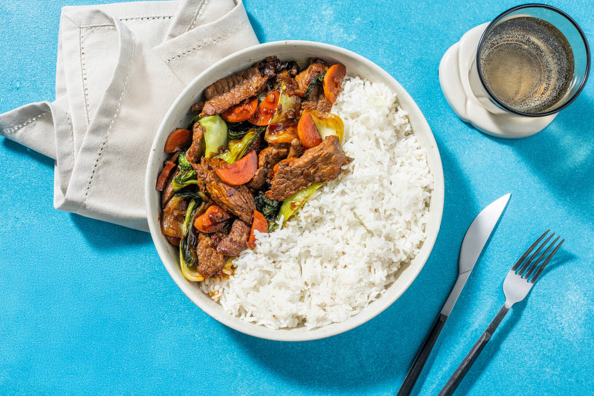 Aromatic Soy Glazed Tofu