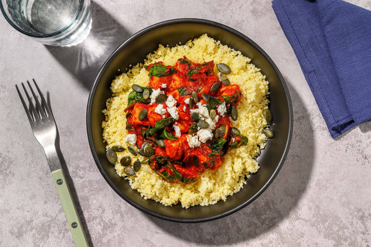 Super Quick Spicy Middle Eastern Style Chicken