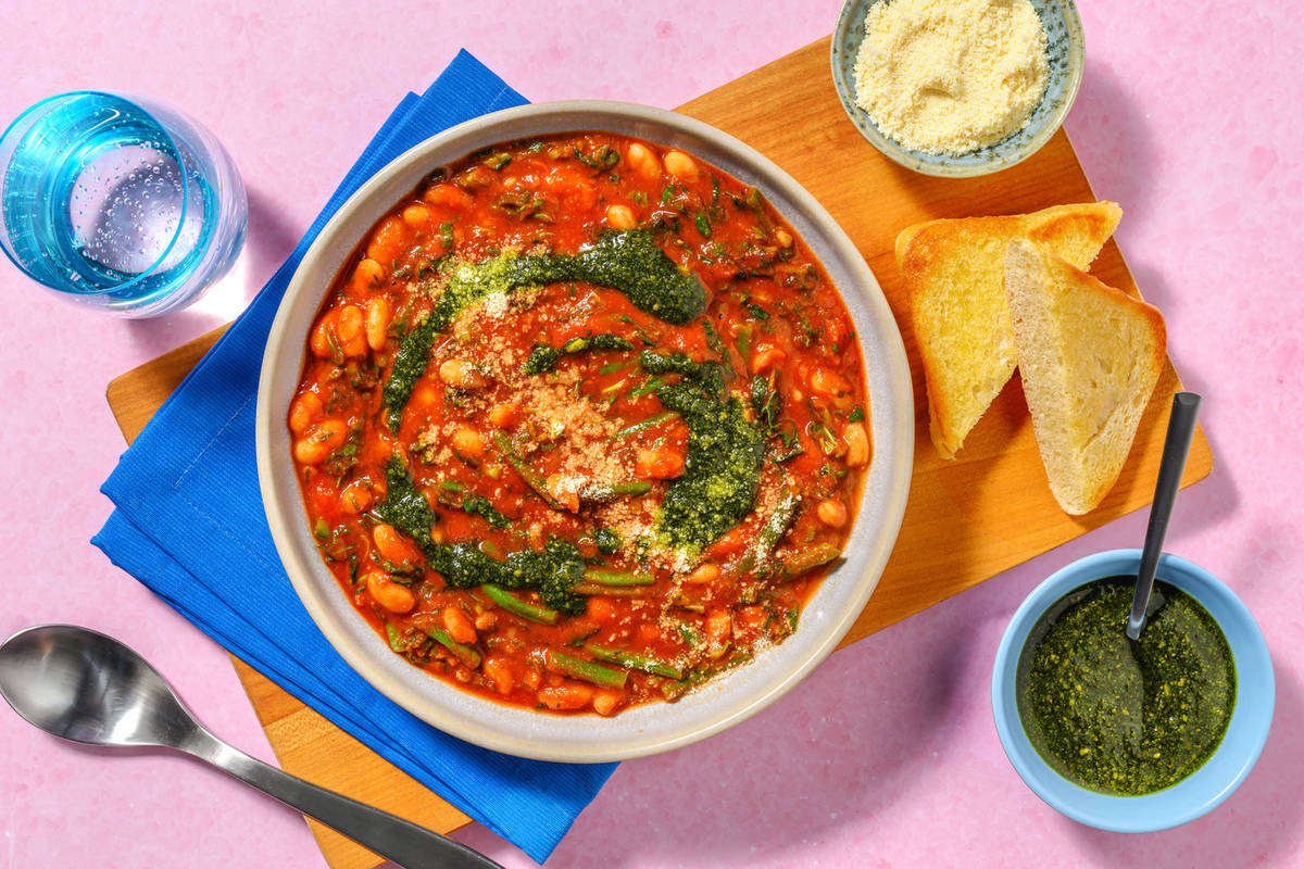 Rich Tomato, Butter Bean and Cavolo Nero One Pot