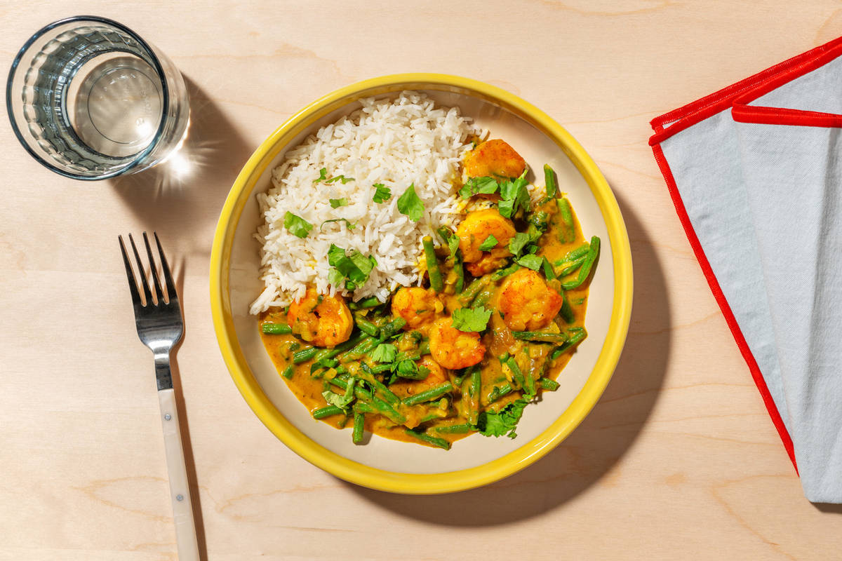 Sweet and Spicy Prawn Curry