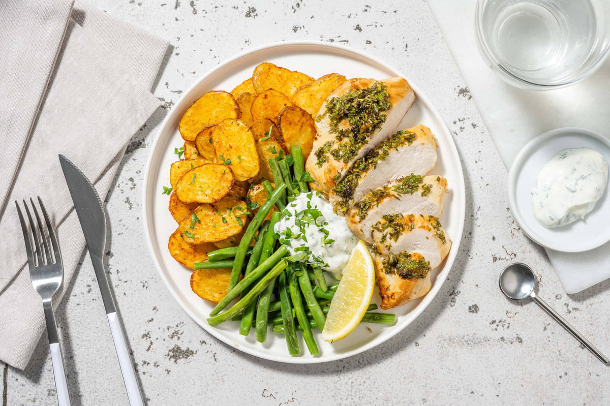 Bio-Halloumi in Honig-Limetten-Marinade