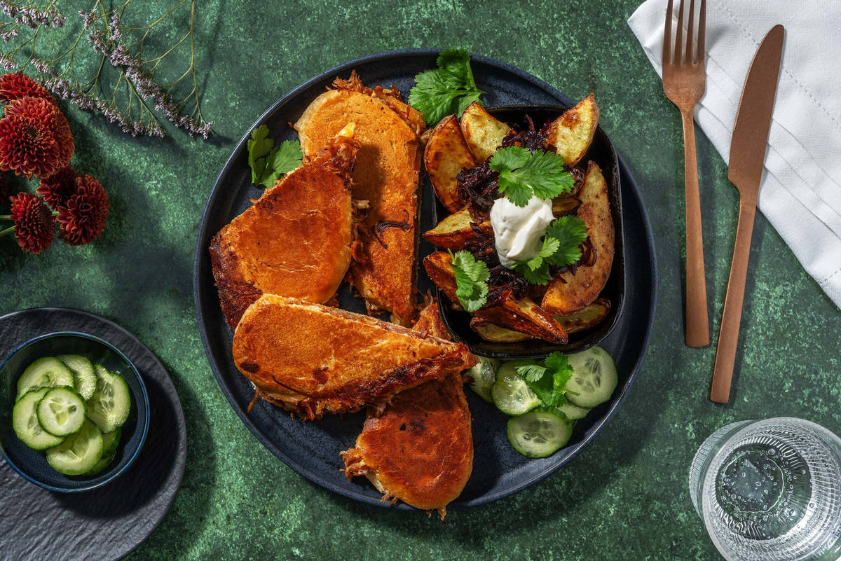 Cubano pork sandwich