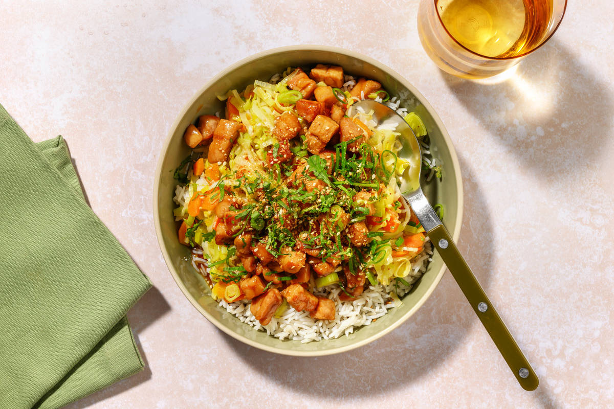 Porc au caramel vietnamien & riz