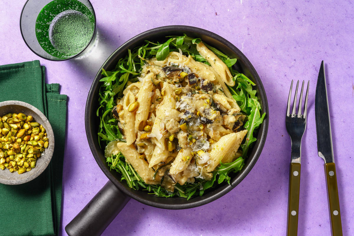 Coup Franc Gourmand : penne & crème de basilic