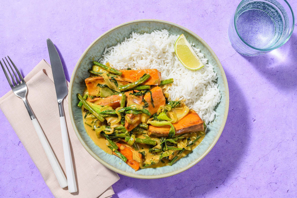 Indonesian Style Veg Satay Curry