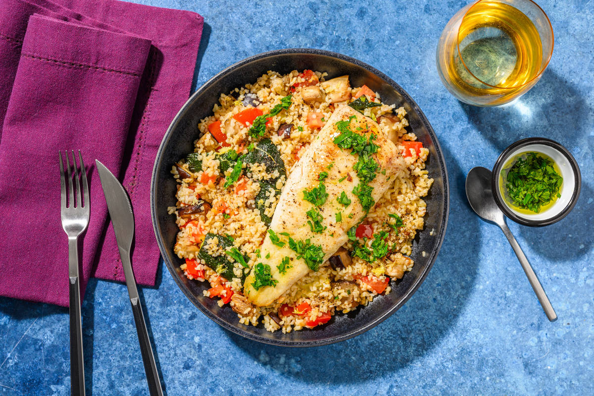 Lemon and Parsley Basa