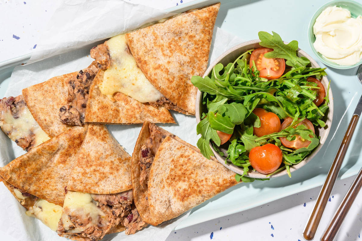 Chipotle Bean Quesadillas