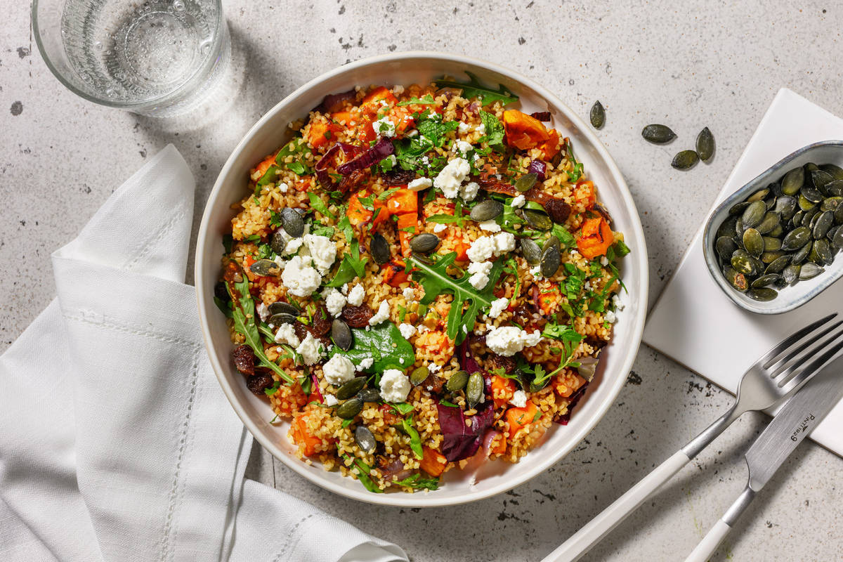 Salade orientale feta AOP & boulgour