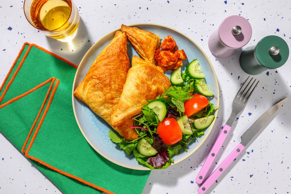 Empanadas de pollo : chaussons au poulet