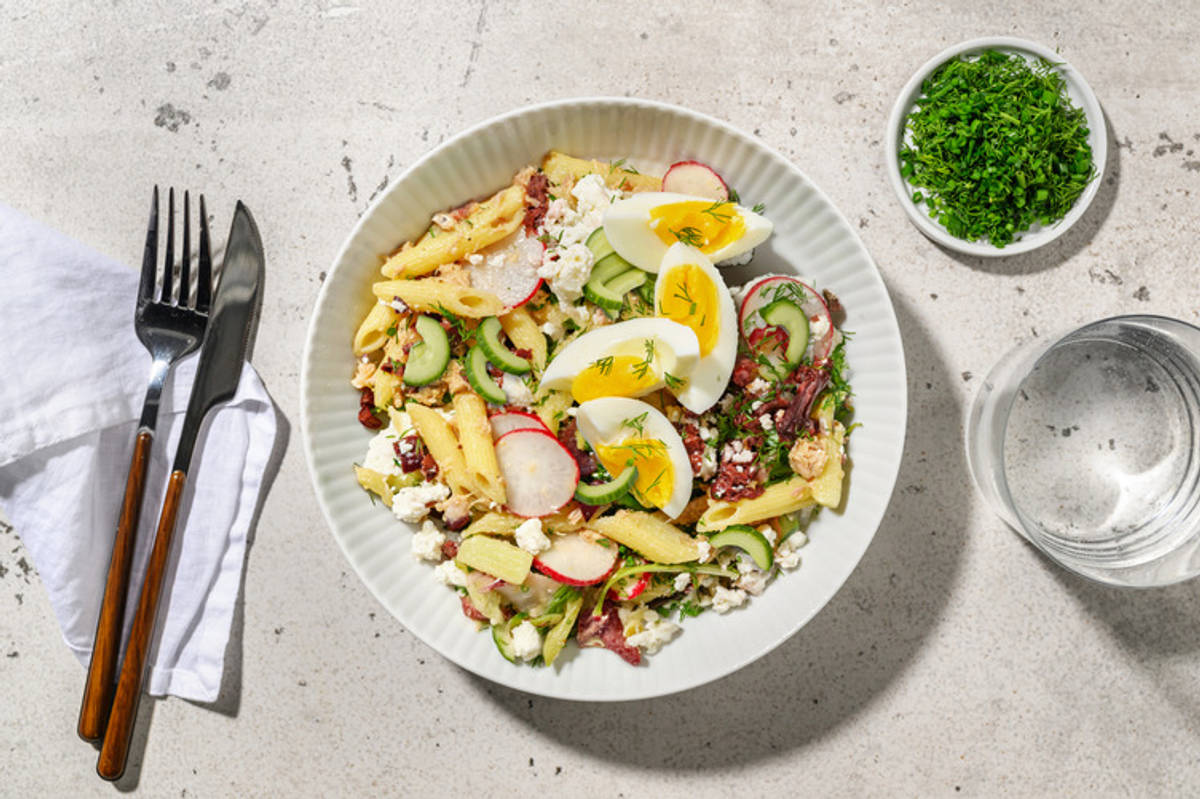 La Méditerranéenne : penne, thon & olives