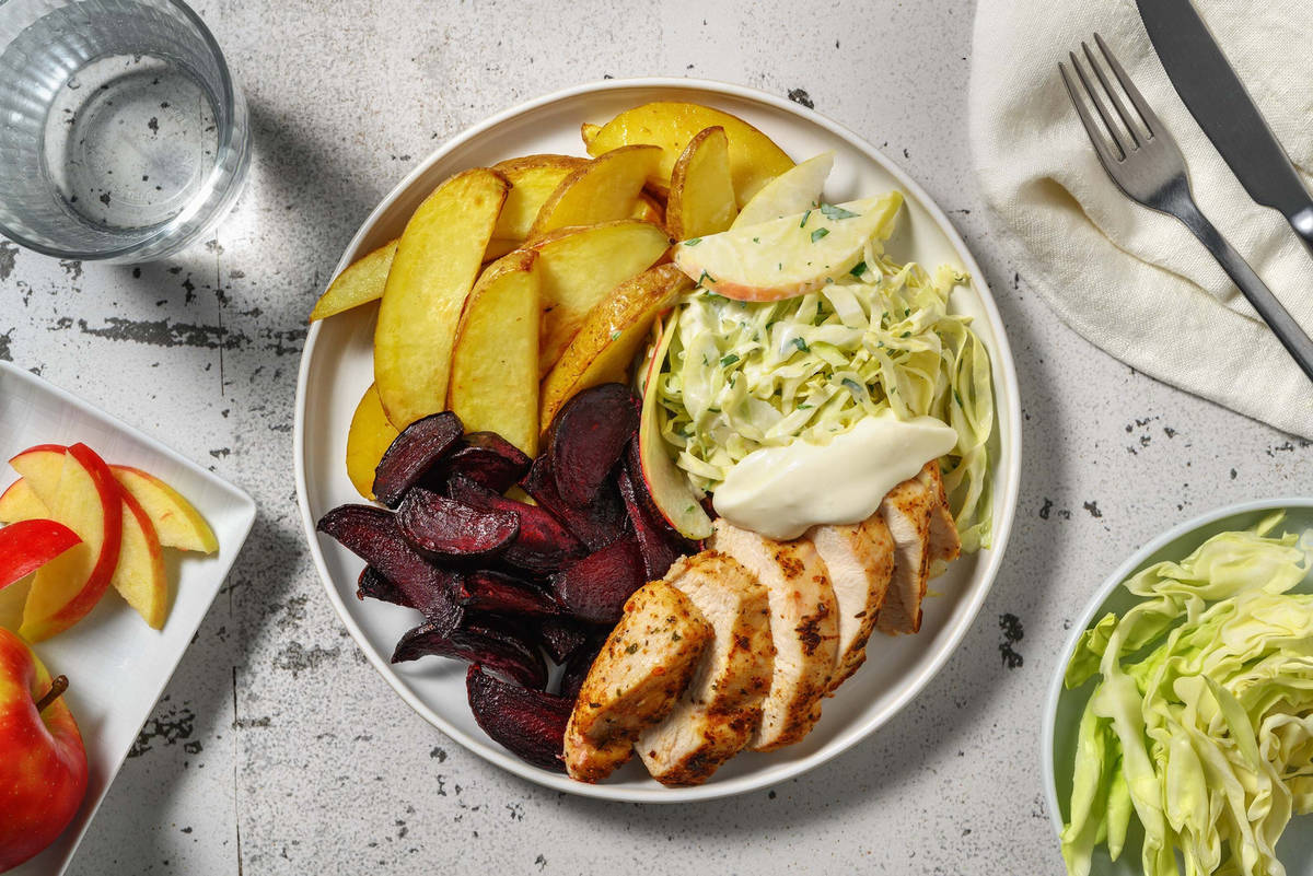 Spiced chicken breast