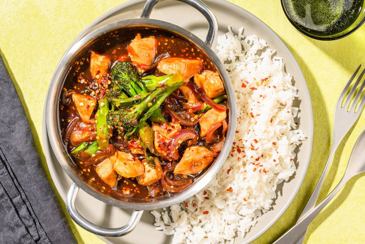 Speedy Teriyaki Sesame Chicken Breast