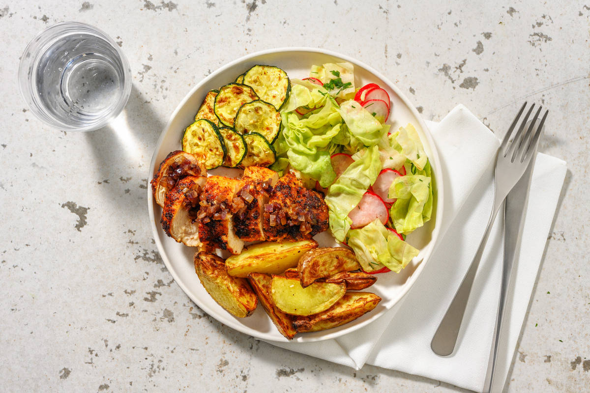 Kipfilet met mediterrane kruiden