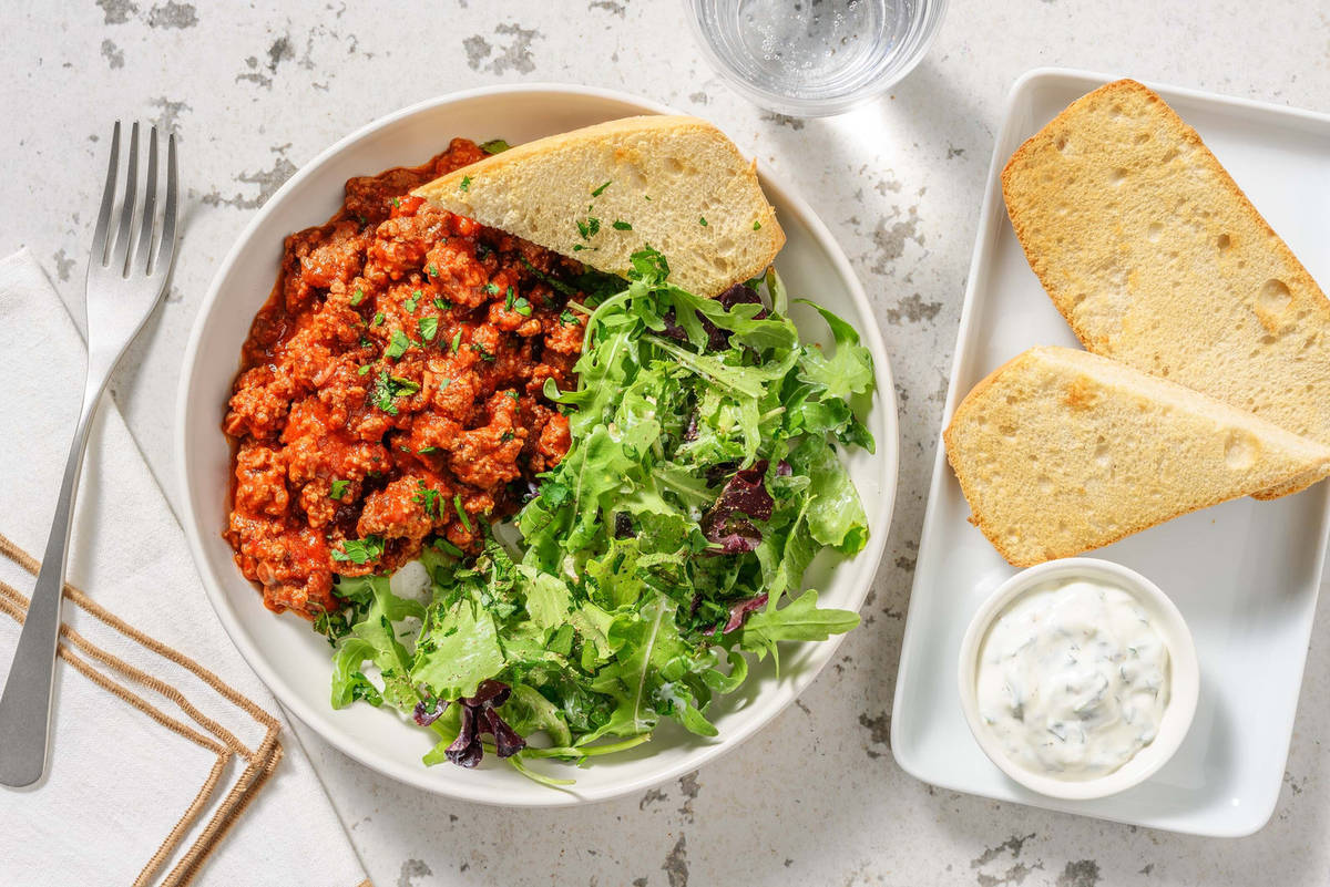 Sloppy Joe Bowl: Peperoni-Hackfleisch vom Weiderind