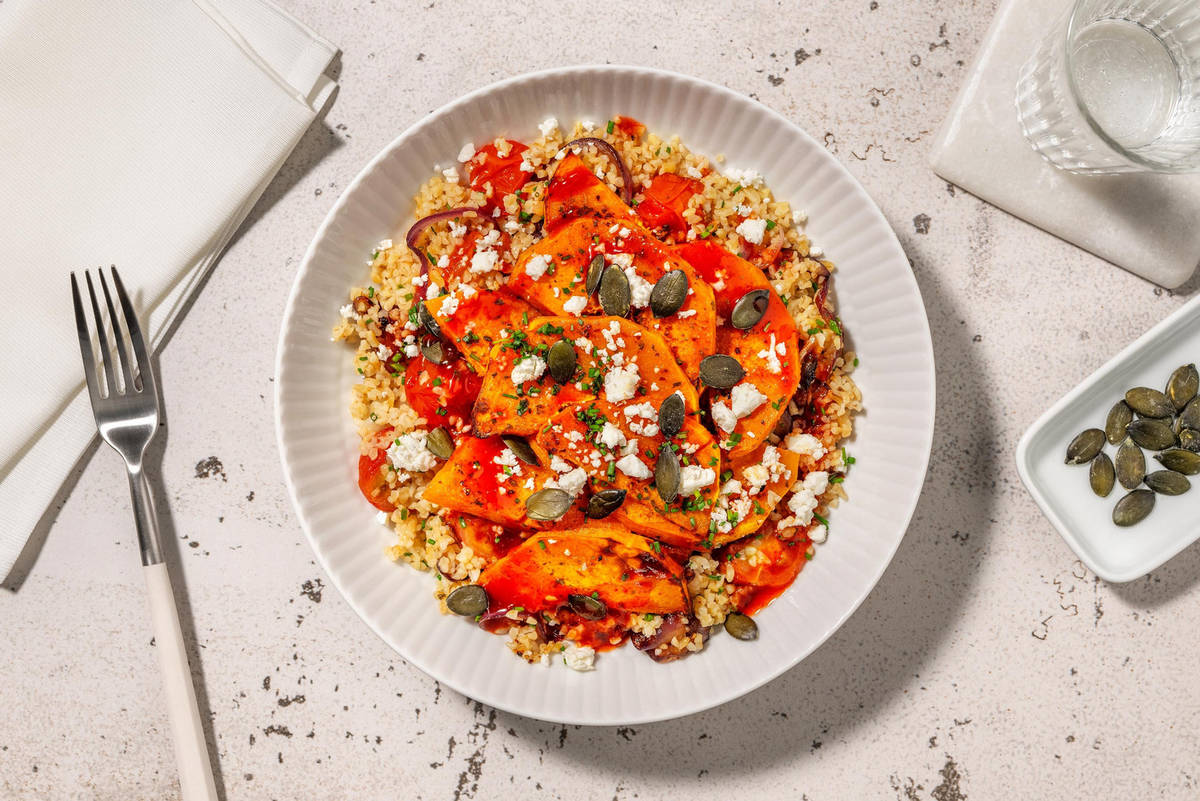Spiced Butternut Bulgur Bowl