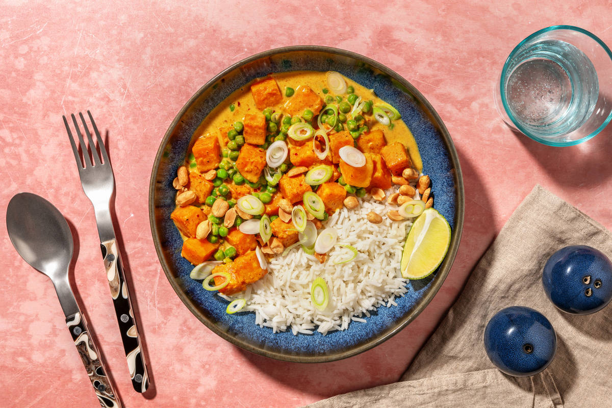 Fragrant Butternut Curry with Tofu