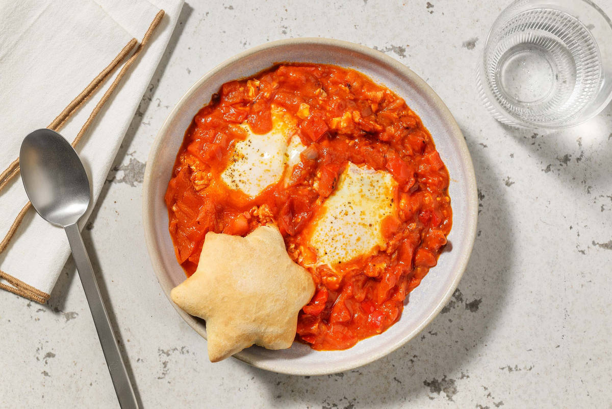 Shakshuka met verse geitenkaas